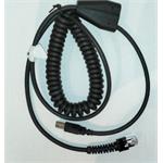 Datalogic USB A kabel, externí napájení, kroucený, CAB-441, 2.4m