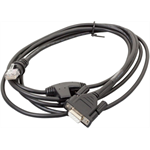 Honeywell kabel RS-232, rovný, černý, DB9, 3m, 5V externí napájení