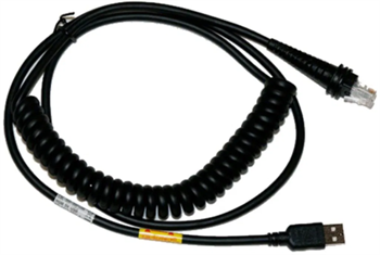Honeywell kabel USB, černý, kroucený, 3m, 5V napájení, bez feritu