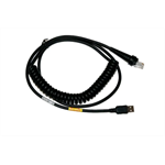 Honeywell kabel USB, černý, kroucený, 5m, 5V napájení, bez feritu