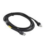 Honeywell kabel USB, černý, rovný, 3m, 5V napájení, bez feritu